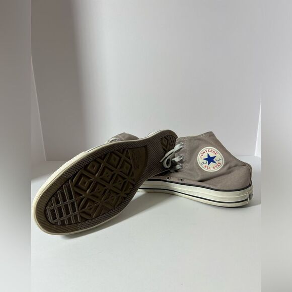 Converse Chuck 70 Shoes High Top Beige Canvas Size Men’s Sneakers Skate - Picture 5 of 8